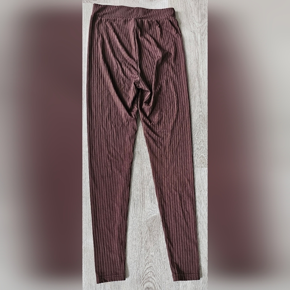 XSmall Brown Ribbed Pants - Picture 2 of 4